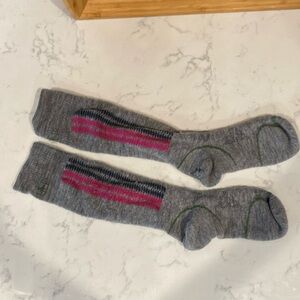 Smart Wool ski snowboard over the calf socks